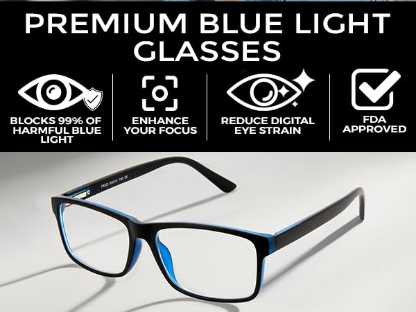 Blue light glasses