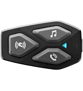 Interphone Cellularline, Intercom for Motorcycle with Bluetooth Communication, Model U-Com 3Hd, D...