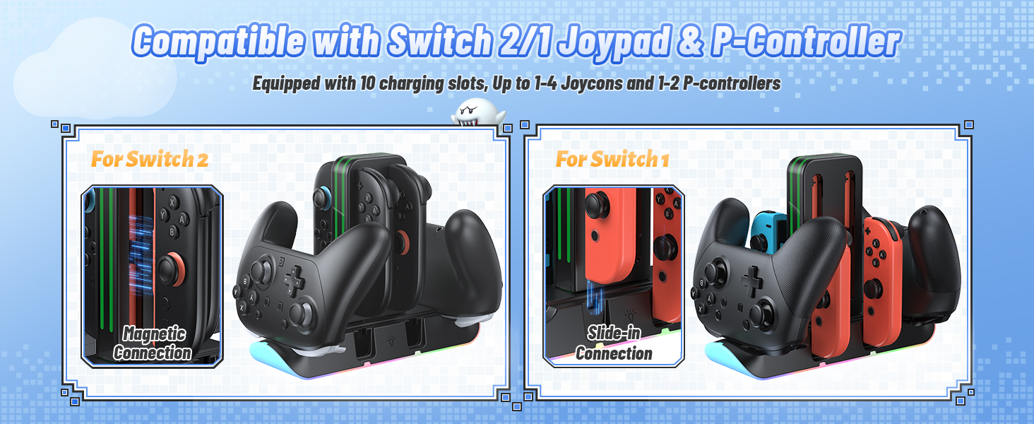 switch 2 pro controller charger