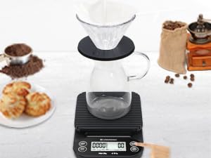 espresso scale with timer