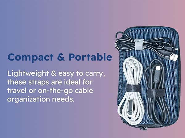 velcro ties for cords and cables
