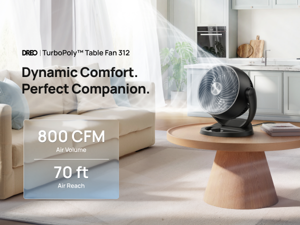 Table Air Circulator Fans