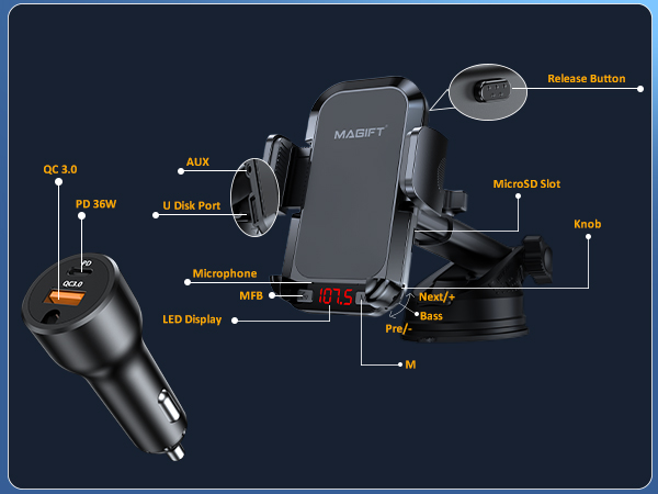 bluetooth car adapter
