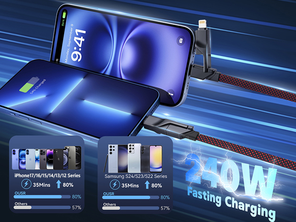 4 in 1 charging cable