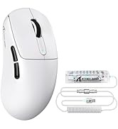ATTACK SHARK V5 Wireless Gaming Mouse 55g Ultra-Lightweight PAW3950MAX 42K DPI Sensor 8000Hz Poll...
