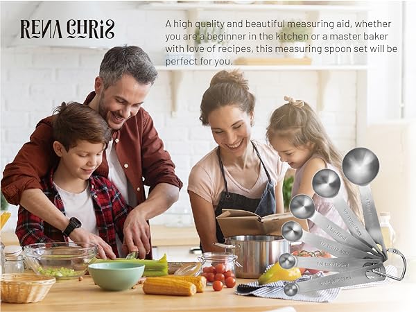 Characteristics of the measuring spoons