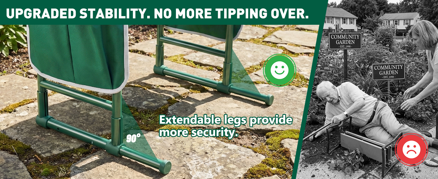 Rifpod Garden Kneeler and Seat Green