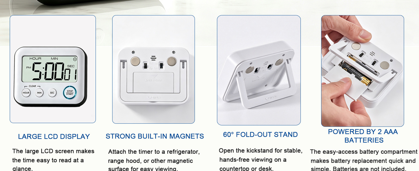 kitchen timers for cooking