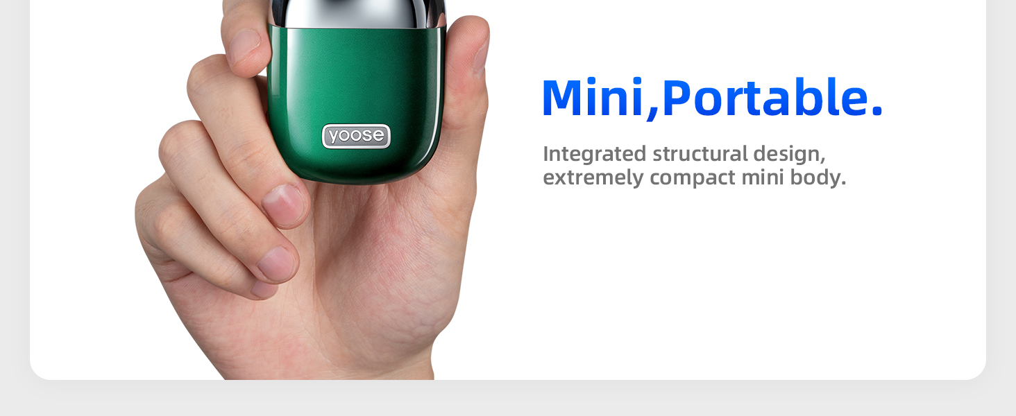 yoose Trendy Portable Alloy MINI Shaver 2.0