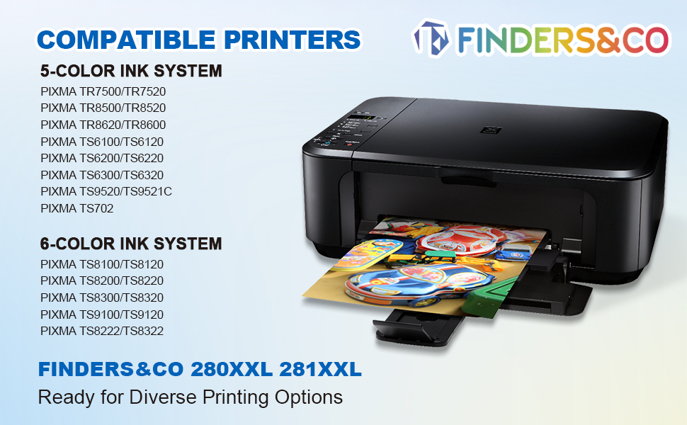 280xxl compatible printers