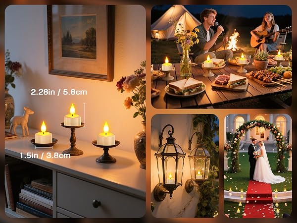 flameless candles battery operated candles led fake candles