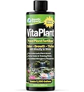 VitaPlant Pond Plant Fertilizer – Liquid Aquatic Plant Food for Water Lilies & Aquatic Plants, Su...