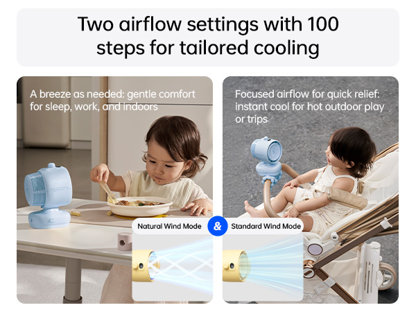 Stroller fan