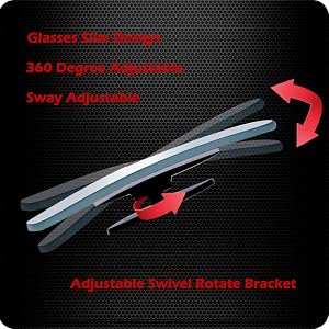 Ampper Square Blind Spot Mirror