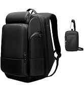 GYakeog 17.3 inch Laptop Travel backpack and Belt Phone Pouch Holster for Men and Women for Hikin...