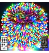 JXLEDAYY 403 FT 1000 LED Christmas Lights Outdoor Fairy Lights Plug in Extra Long String Lights W...