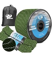 750Ib Reflective Paracord Rope,100' 200' 500' 1000',4mm 11 Strand Parachute Spool Cord with Colle...