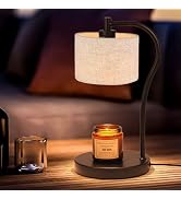 Ruiever Candle Warmer Lamp,Dimmerable Candle Warmer with 2 * 50W Bulbs,Adjustable Brightness Nigh...