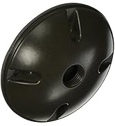 Morris 36814 Round Weatherproof Box Cover, 4-inch Round, (1) 1/2-inch Hole, Bronze