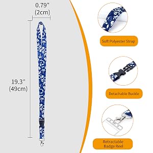 Comforable and Durable Lanyard