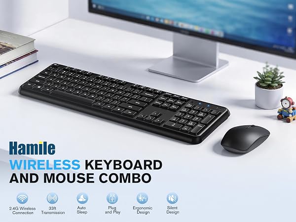 wireless keyboard and mouse
