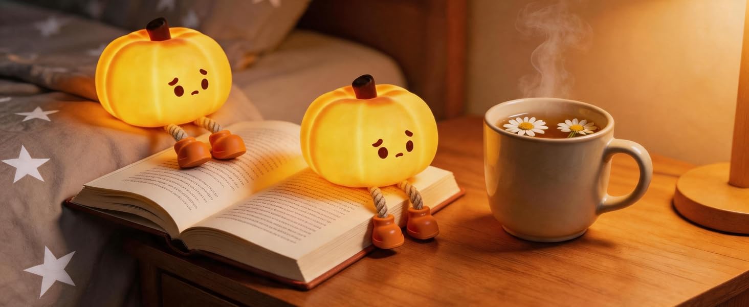 silicone LED pumpkin lamp