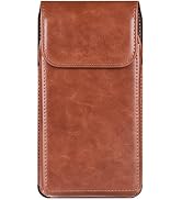 Cell Phone Belt Holder for Men Holster for iPhone 15, 15 Pro, 14, 14 Pro, 13, 13 Pro, 12, 12 Pro,...