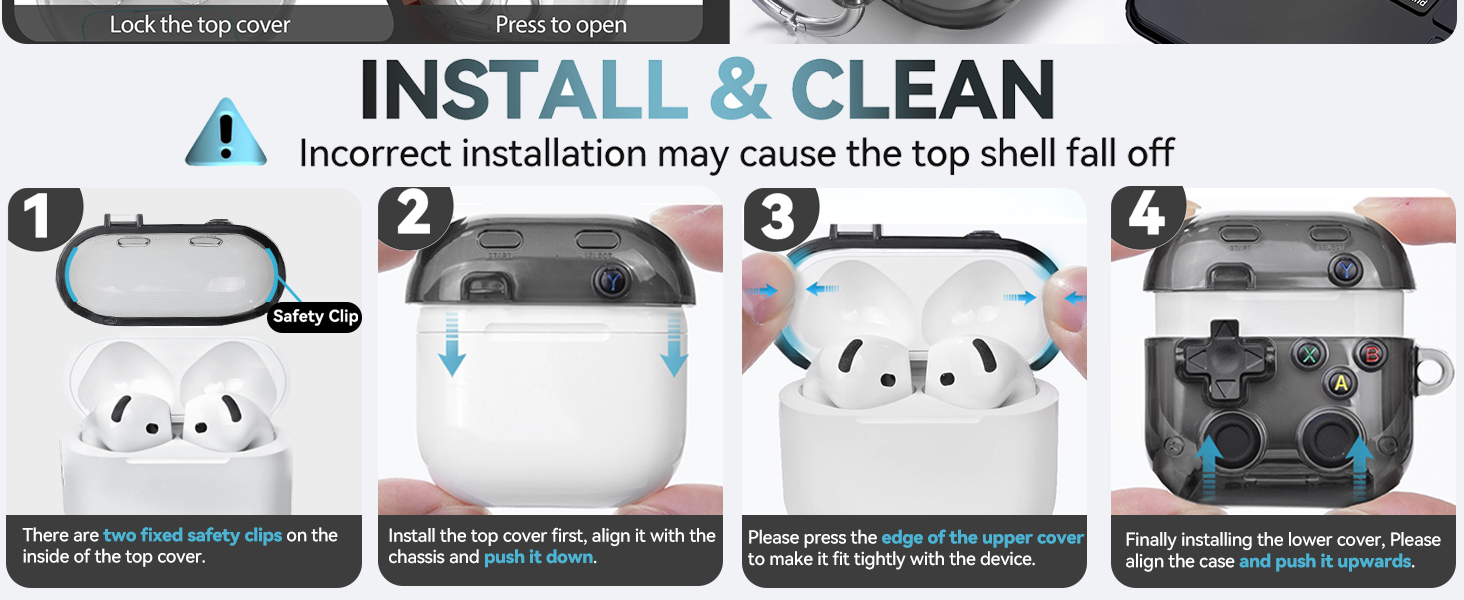 INSTALL & CLEAN