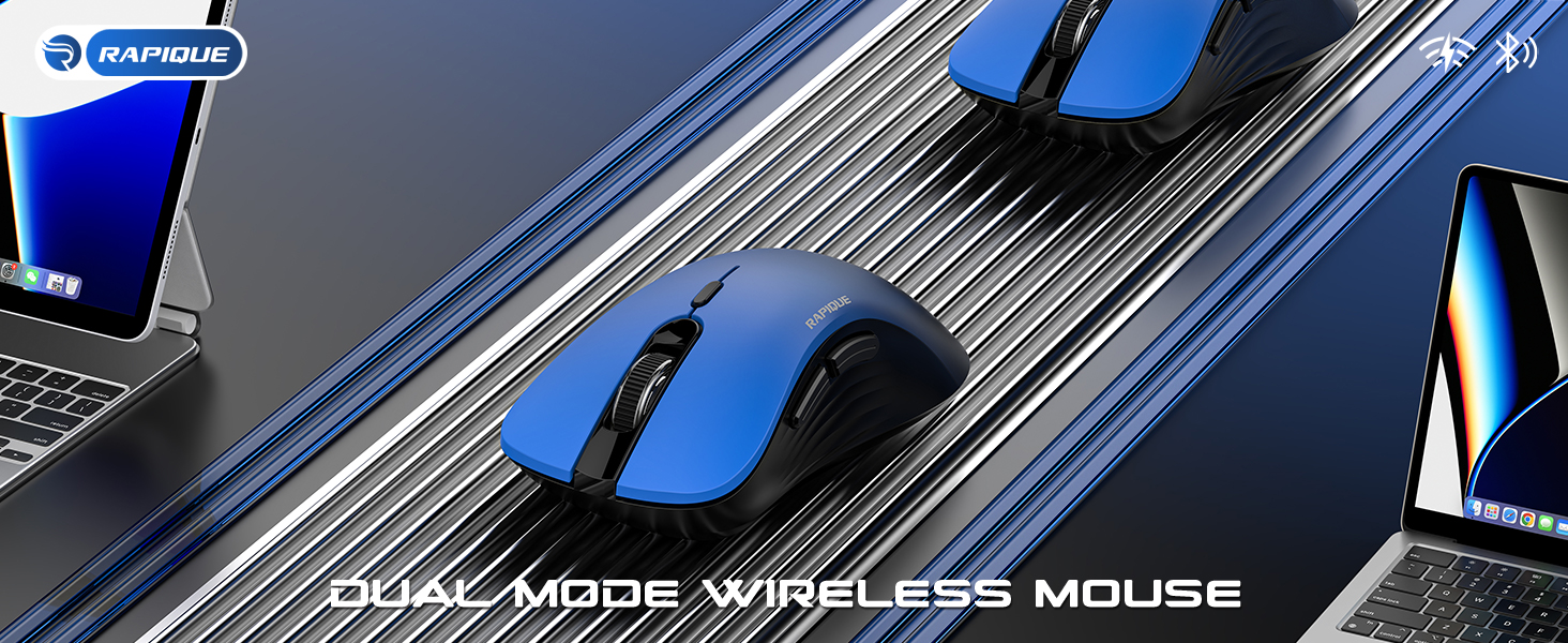 RAPIQUE R09 Bluetooth Wireless Mouse