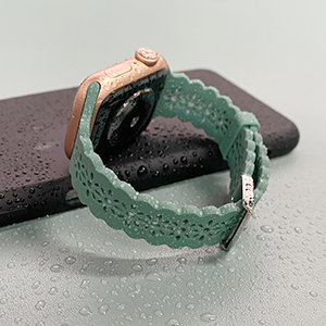 silicone apple watch bands