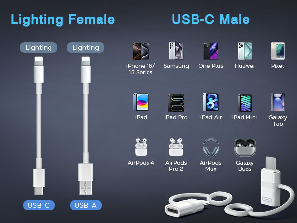 lightning to usb-c adapter