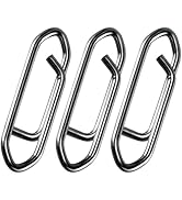 Alwonder 50-Pack Fishing Power Speed Clips, High Strength Stainless Steel Speed Clip for Fishing ...