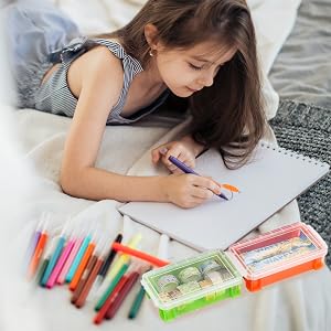 Stackable Small Plastic Box Colorful Mini Plastic Storage Box