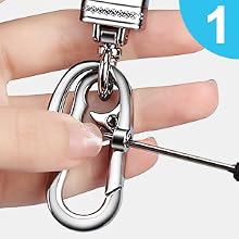 Leather Car Keychain