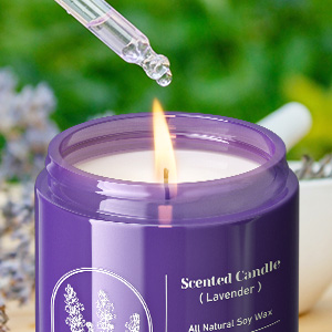 Lavender Candles