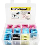 Intashi 360PCS Heat Shrink Butt Connectors Kit - Insulated & Waterproof Electrical Terminals ,Tin...