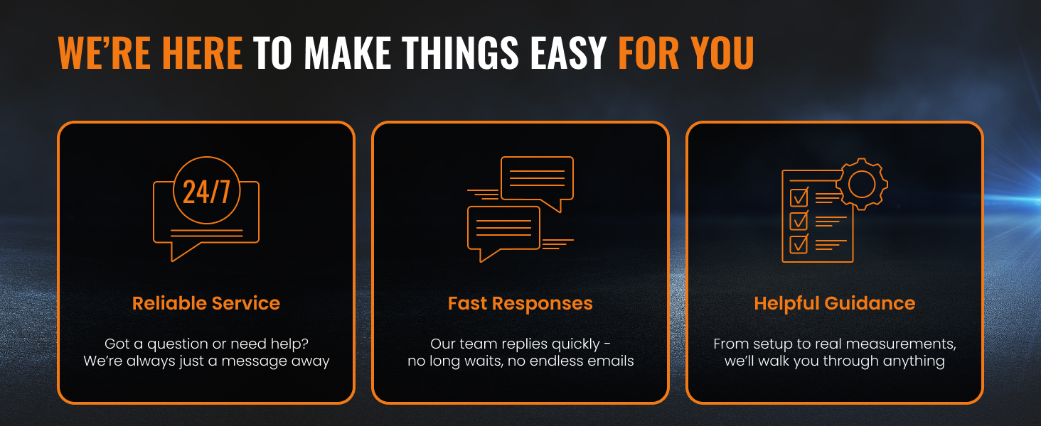 WE’RE HERE TO MAKE THINGS EASY FOR YOU