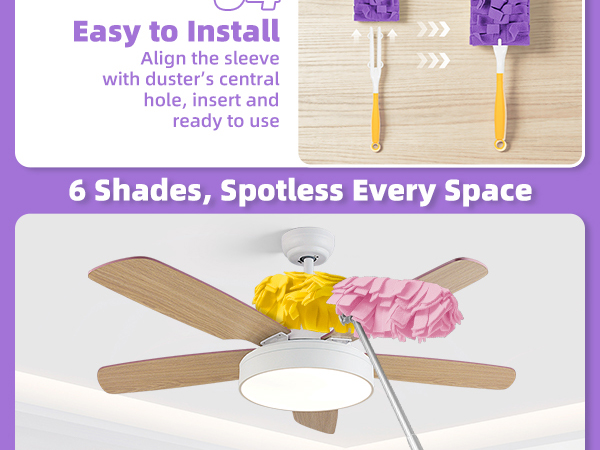 Reusable fleece dusters