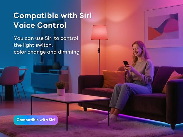 Smart LED RGBCW Floor Lamp Compatible with Alexa, App Control