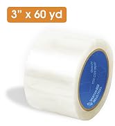 3" x 60 yd Clear Tape