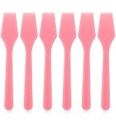 Tbestmax 300 Pcs Mini Cosmetic Spatulas 2.4" Disposable Makeup Spatulas, Plastic Spoon Spatula Pi...
