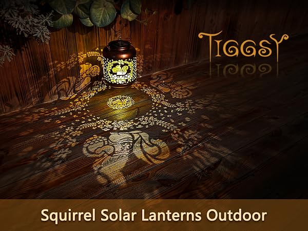 hanging solar lantern