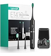 VOYOR-Health Travel Electric Toothbrush, Rechargeable Toothbrushes for Adults, Portable Sonic Too...