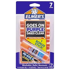 Elmer's Disappearing Purple School Glue Stick