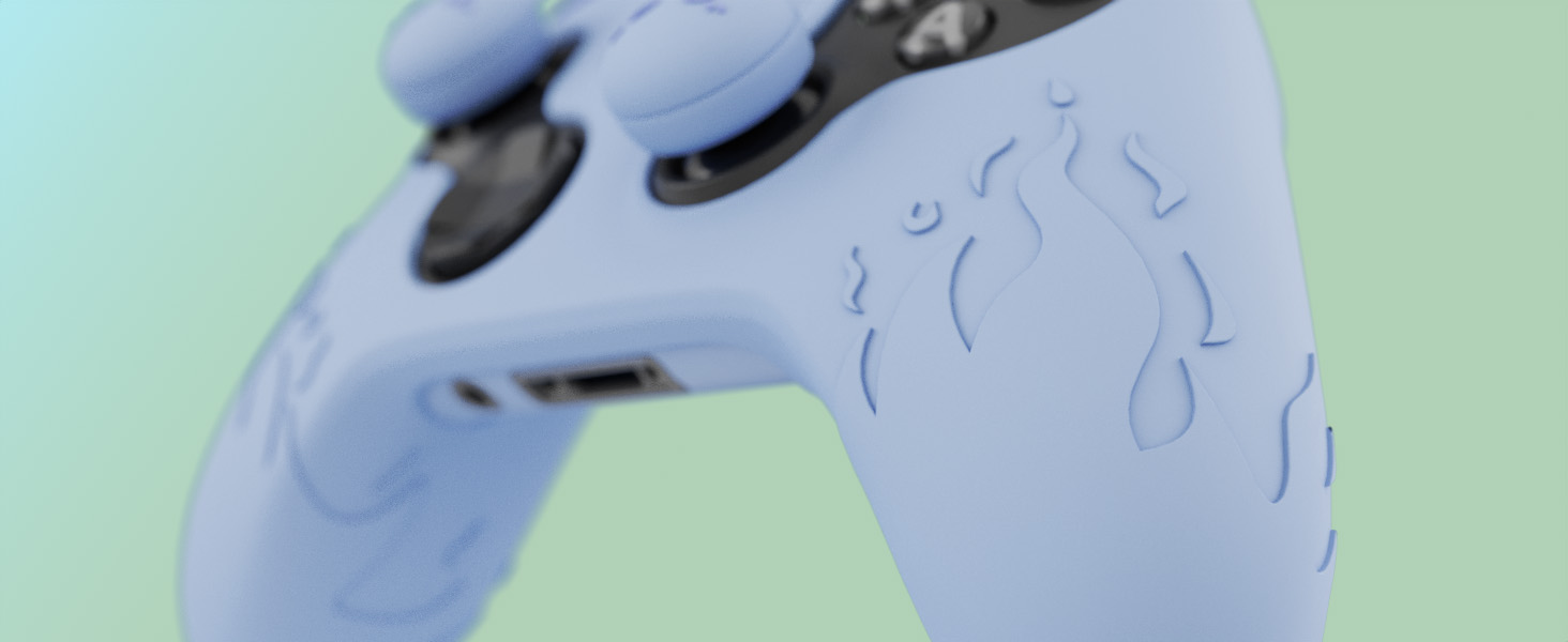 Kawaii Anti-Slip Controller Skin Grip Protector for Xbox Core Wireless Controller with Thumb Grips