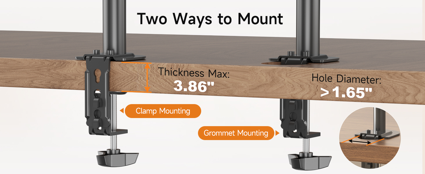 Two installation methods: