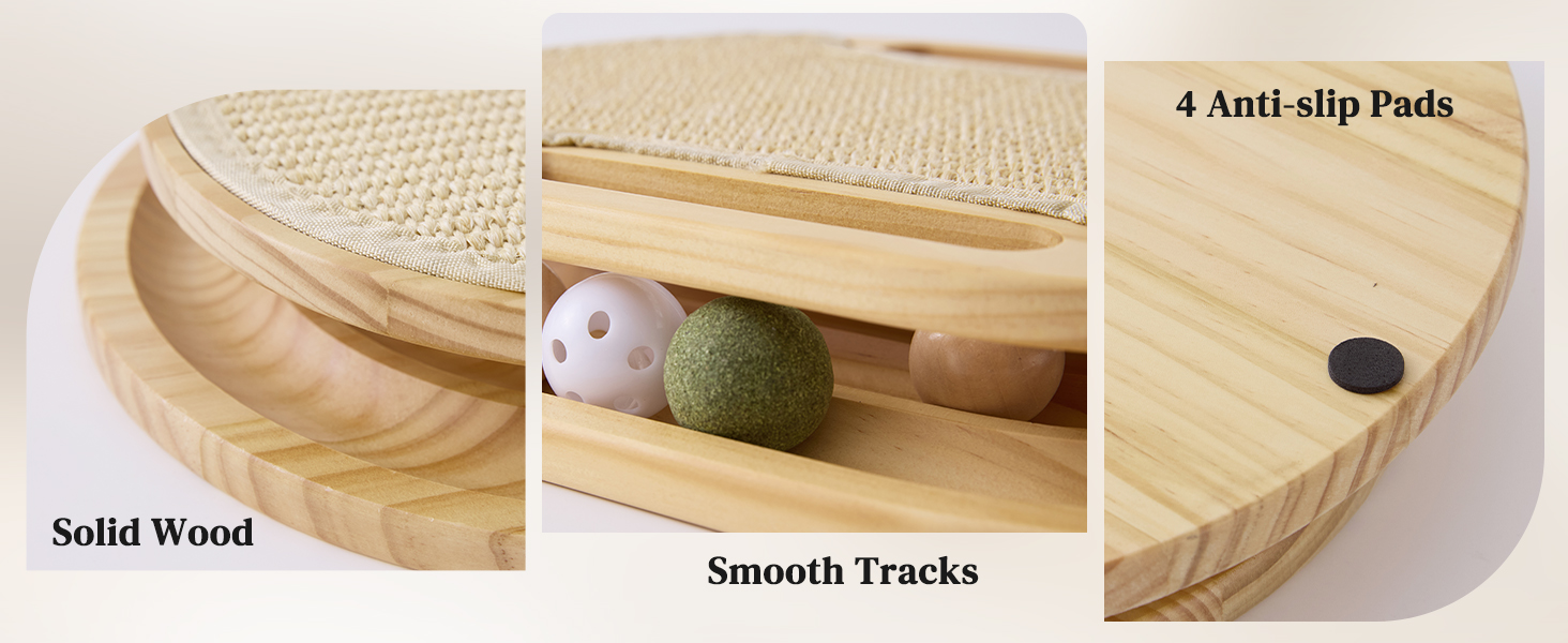 Cat Scratcher with Ball