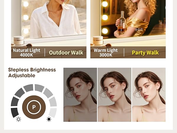 vanity mirror with lights