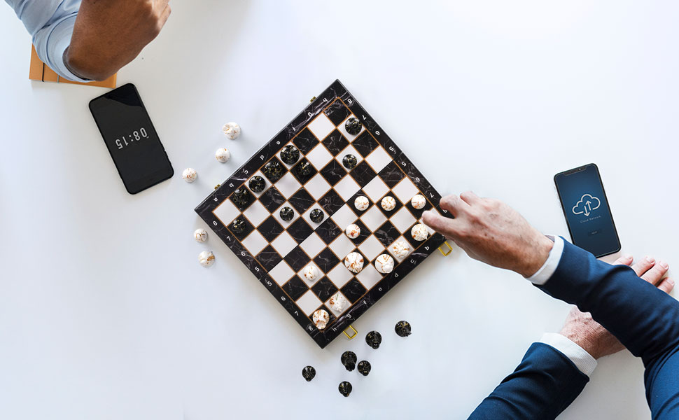15" Large Chess Set for Adults