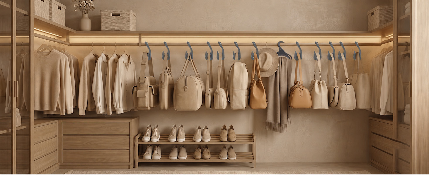 Purse Hangers for Closet